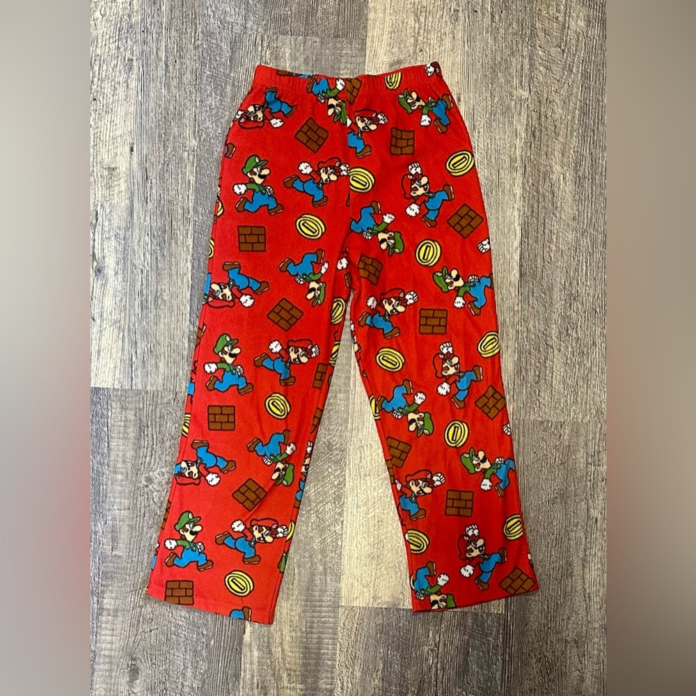Kids Mario Pajama Pants
